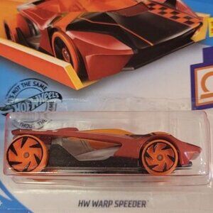 2018 HOT WHEELS, WARP SPEEDER, #1, MINT IN THE PACKAGE!!!